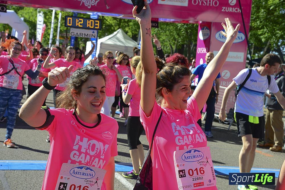 Carrera de la Mujer Madrid: arco izquierdo, desde 1h13 hasta 1h23'