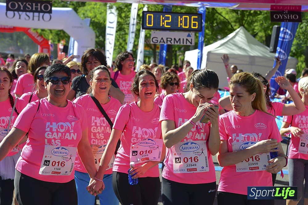 Carrera de la Mujer Madrid: arco izquierdo, desde 1h13 hasta 1h23'