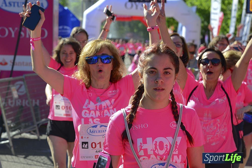 Carrera de la Mujer Madrid: arco izquierdo, desde 1h13 hasta 1h23'