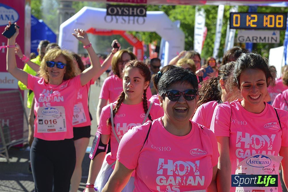 Carrera de la Mujer Madrid: arco izquierdo, desde 1h13 hasta 1h23'