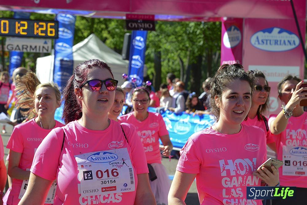 Carrera de la Mujer Madrid: arco izquierdo, desde 1h13 hasta 1h23'