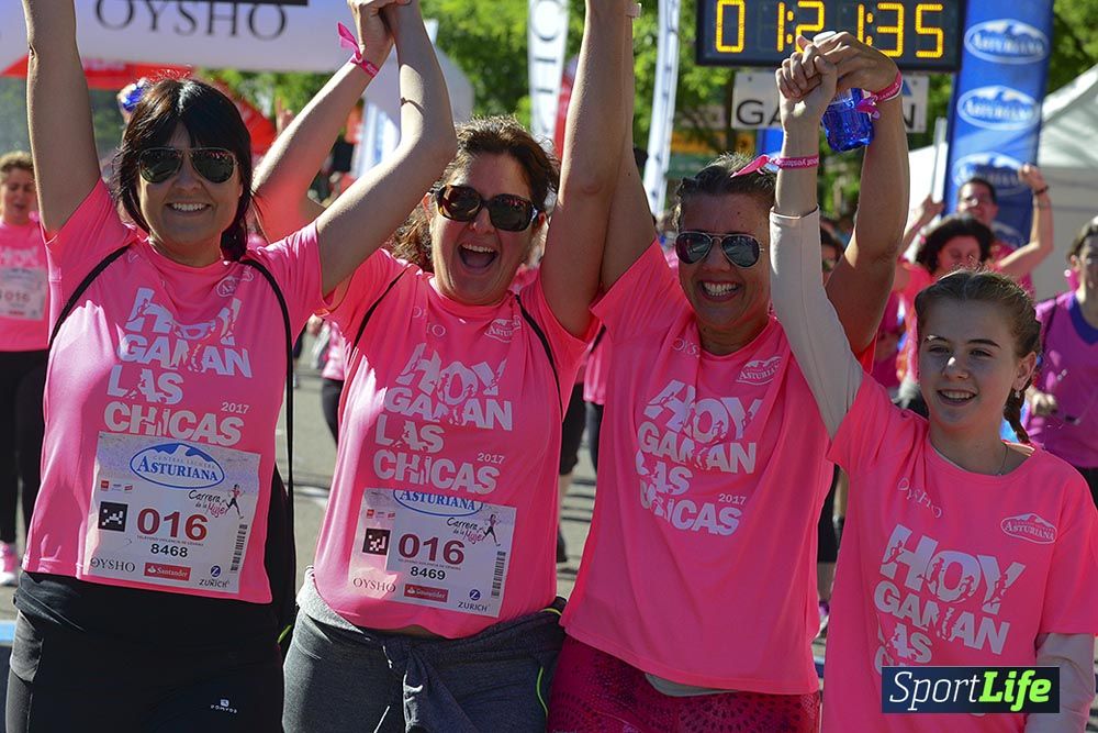 Carrera de la Mujer Madrid: arco izquierdo, desde 1h13 hasta 1h23'