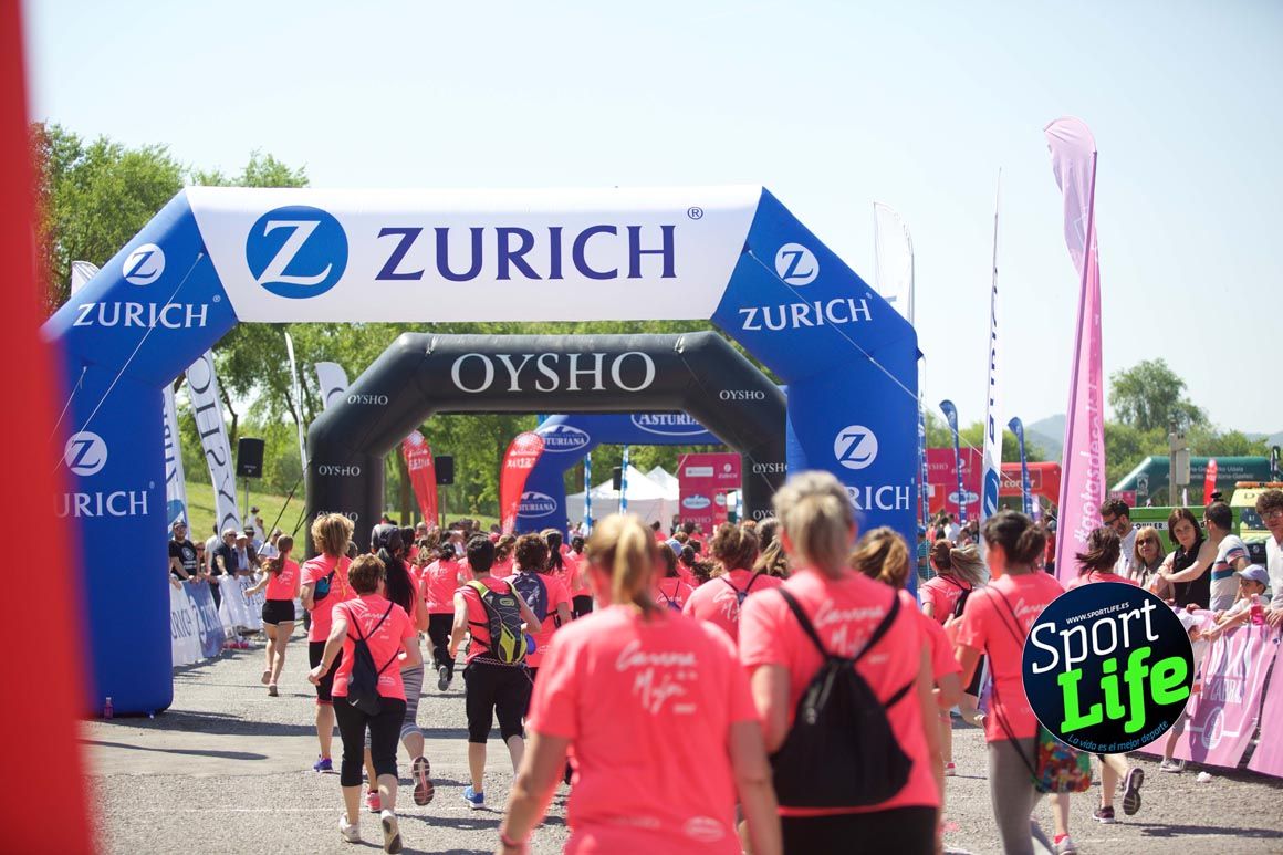 Carrera de la Mujer de Vitoria, primeras llegadas a meta y ambiente de carrera
