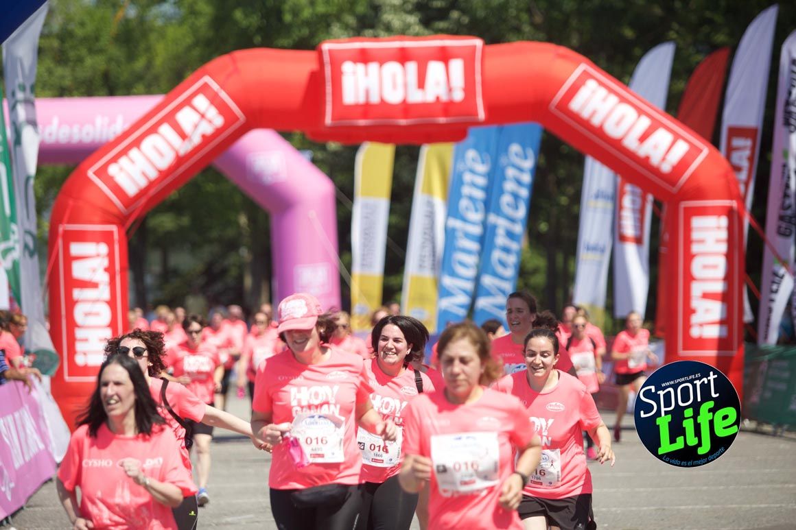 Carrera de la Mujer de Vitoria, primeras llegadas a meta y ambiente de carrera