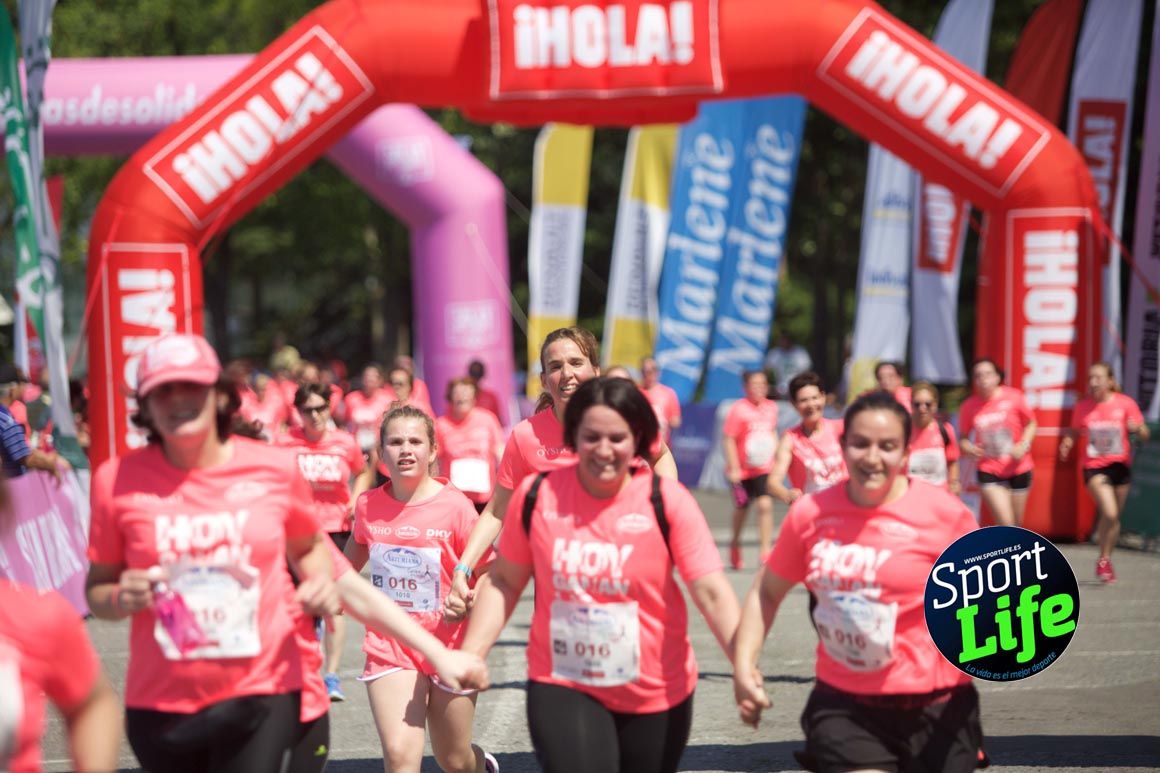 Carrera de la Mujer de Vitoria, primeras llegadas a meta y ambiente de carrera