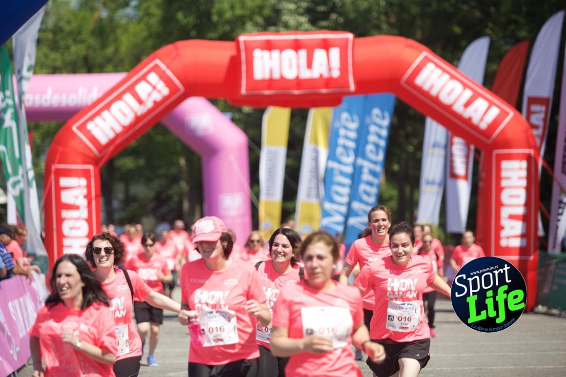 Carrera de la Mujer de Vitoria, primeras llegadas a meta y ambiente de carrera