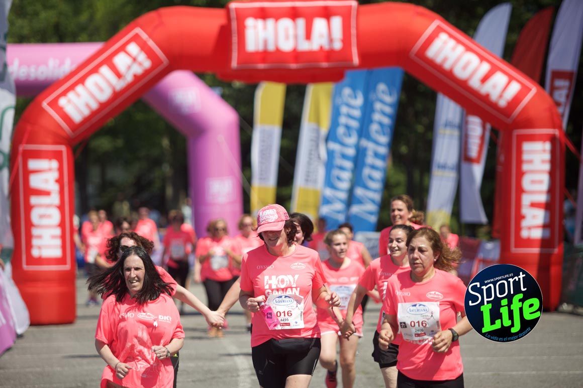 Carrera de la Mujer de Vitoria, primeras llegadas a meta y ambiente de carrera