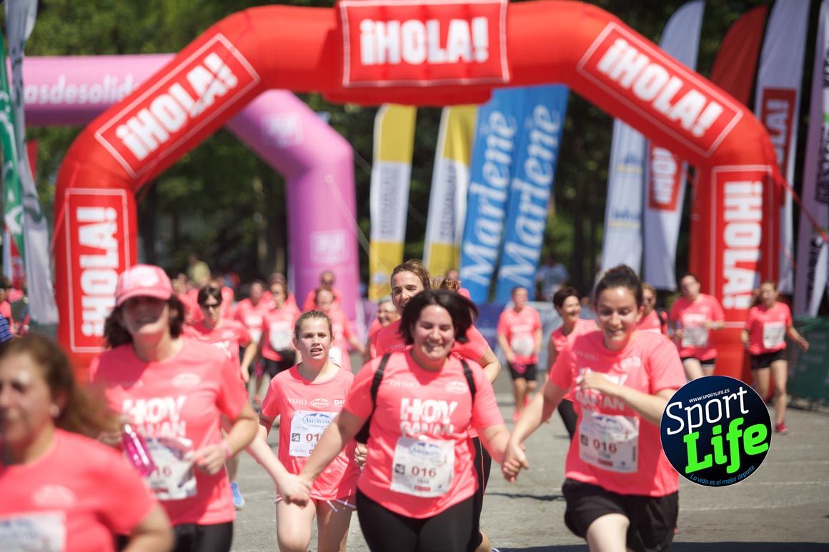 Carrera de la Mujer de Vitoria, primeras llegadas a meta y ambiente de carrera