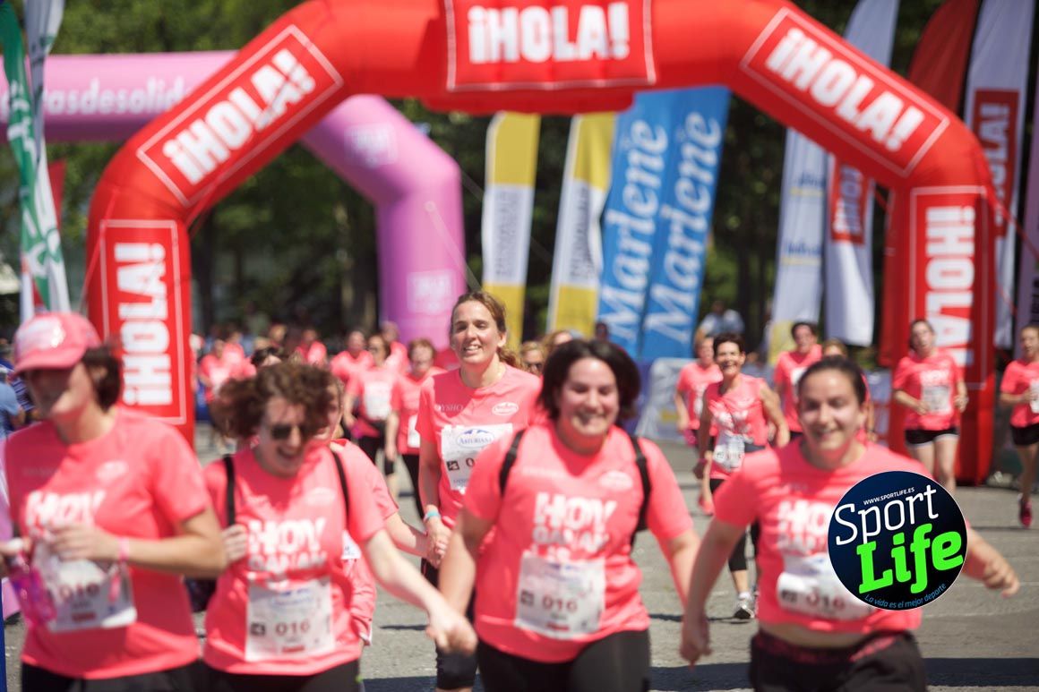 Carrera de la Mujer de Vitoria, primeras llegadas a meta y ambiente de carrera