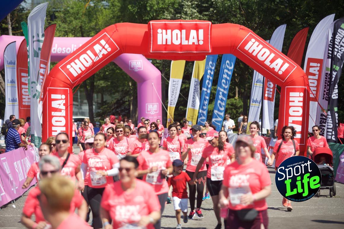 Carrera de la Mujer de Vitoria, primeras llegadas a meta y ambiente de carrera
