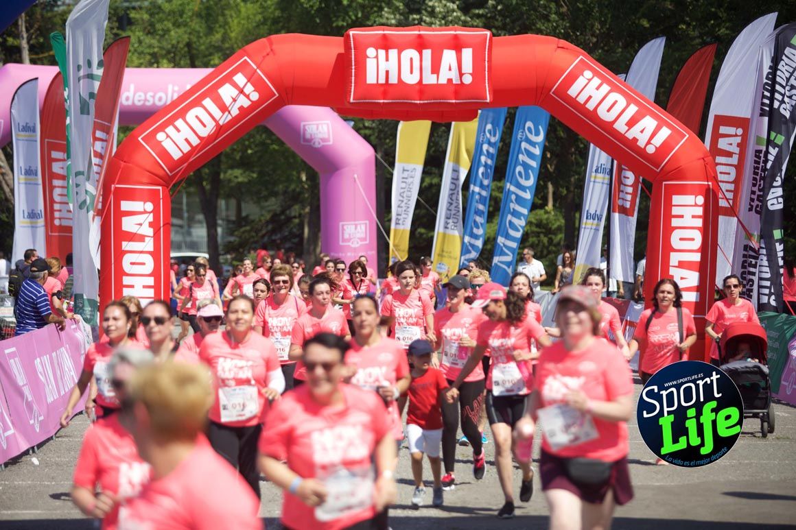 Carrera de la Mujer de Vitoria, primeras llegadas a meta y ambiente de carrera