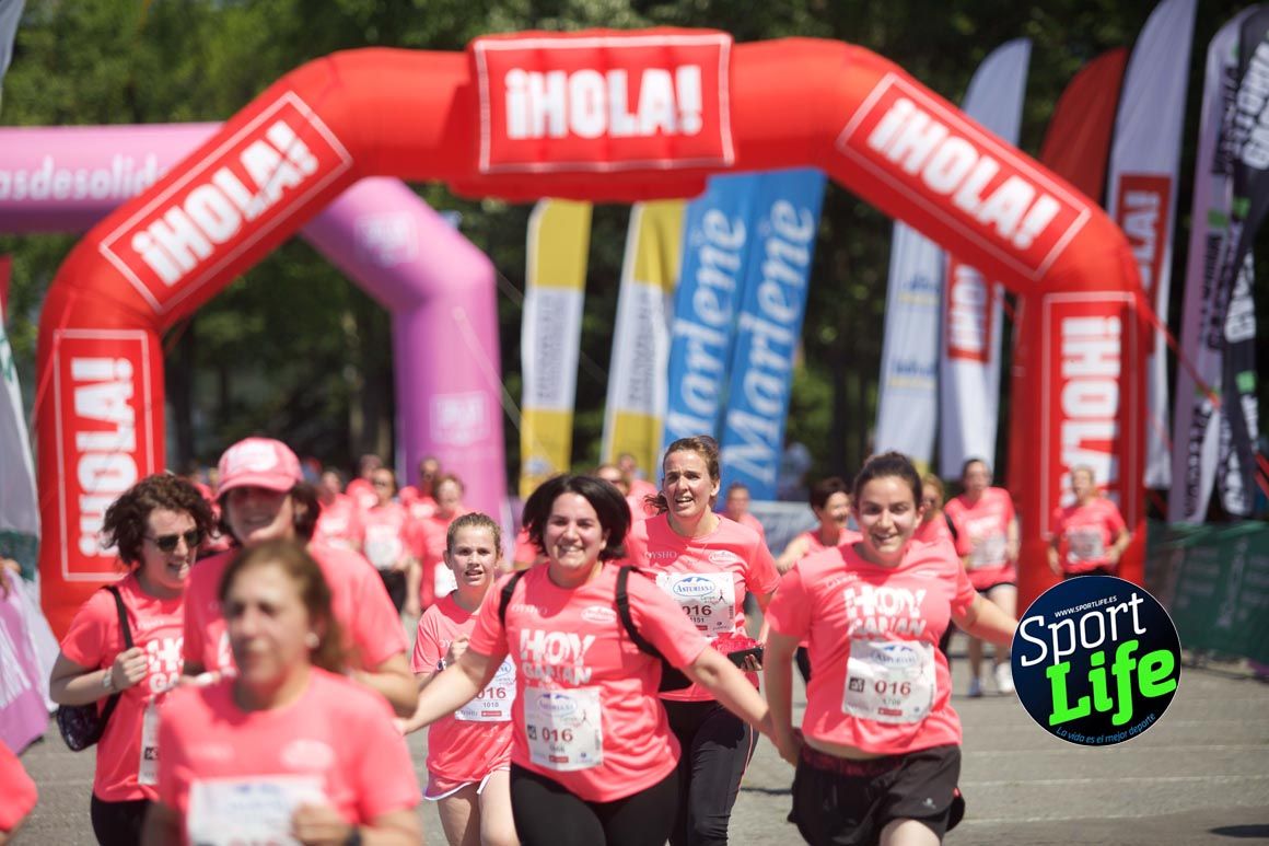 Carrera de la Mujer de Vitoria, primeras llegadas a meta y ambiente de carrera