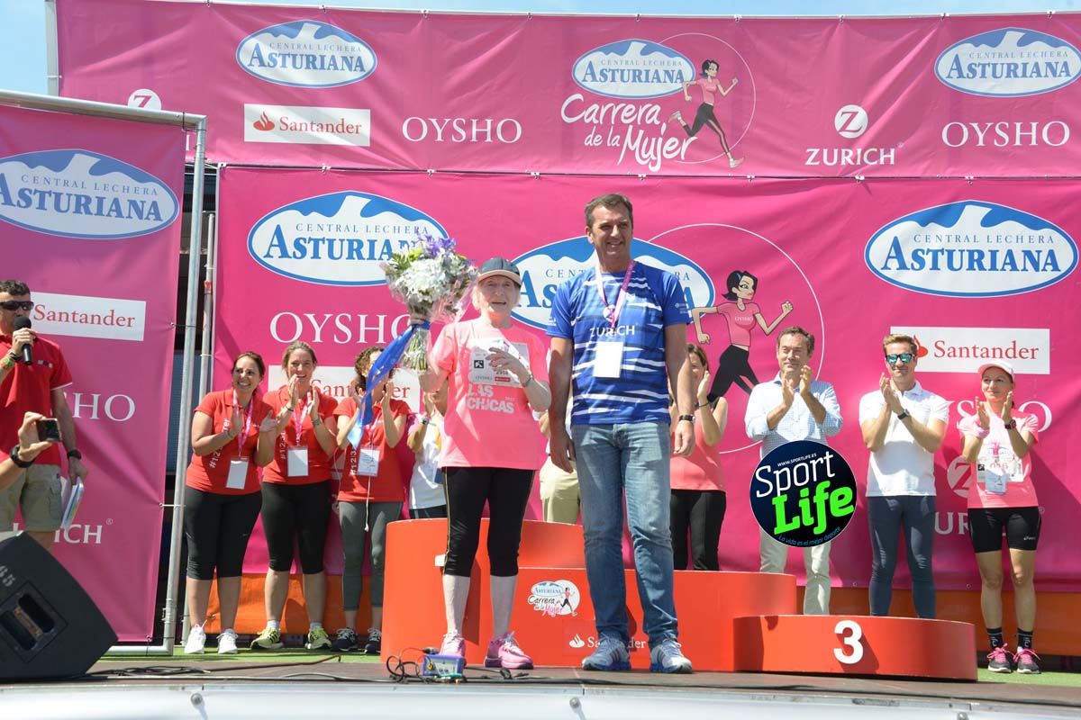 Carrera de la Mujer de Gijón entrega de premios 2