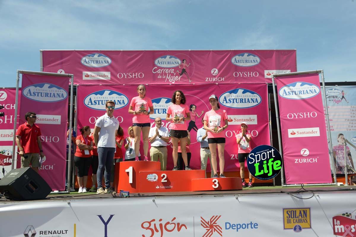 Carrera de la Mujer de Gijón entrega de premios 2