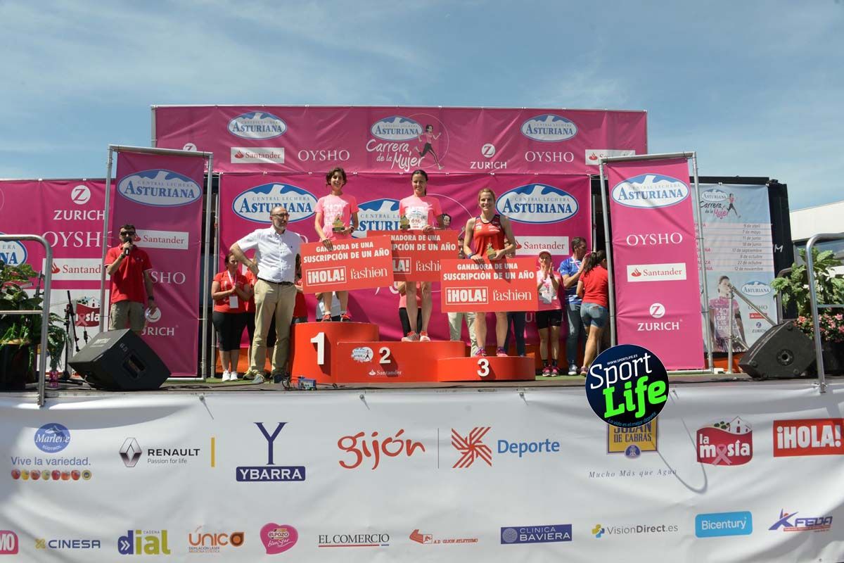 Carrera de la Mujer de Gijón entrega de premios 2