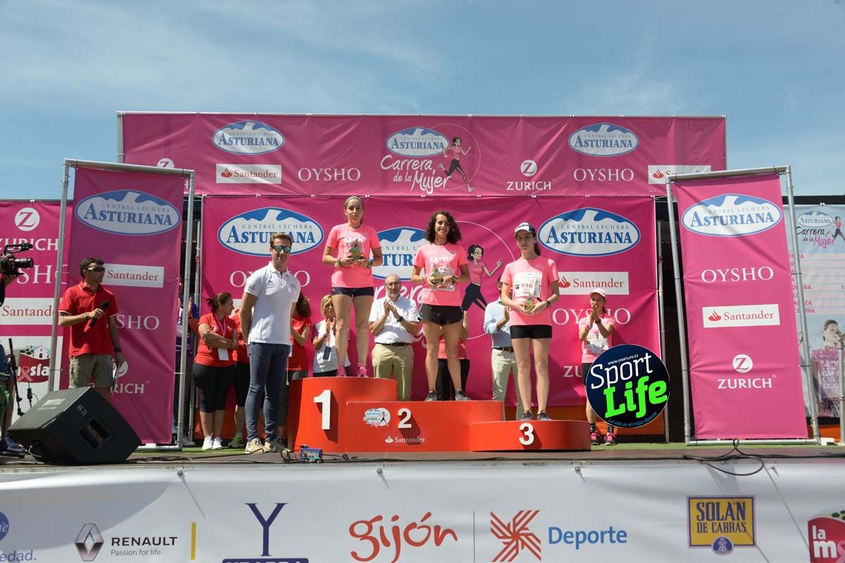 Carrera de la Mujer de Gijón entrega de premios 2