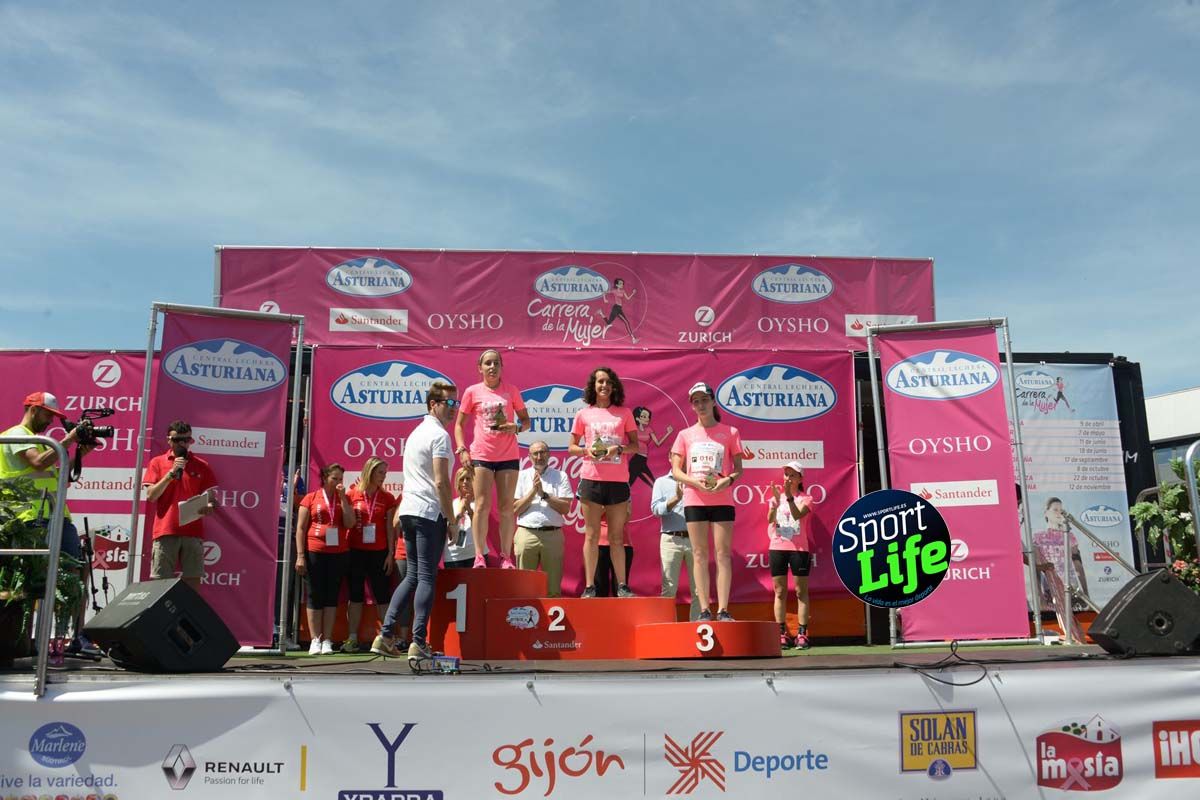 Carrera de la Mujer de Gijón entrega de premios 2