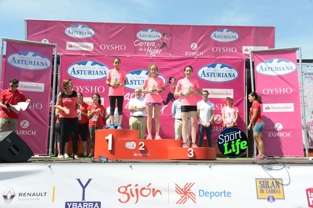 Carrera de la Mujer de Gijón entrega de premios 2