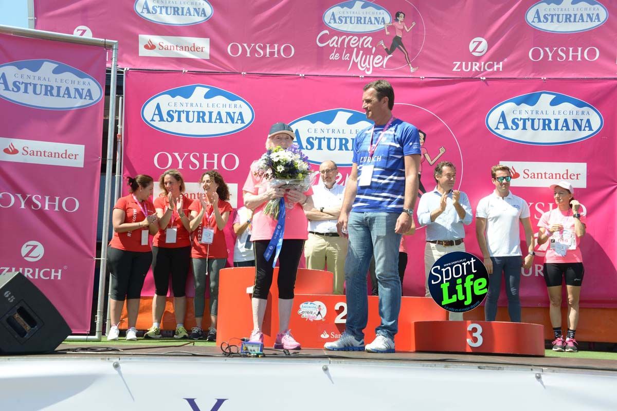 Carrera de la Mujer de Gijón entrega de premios 2