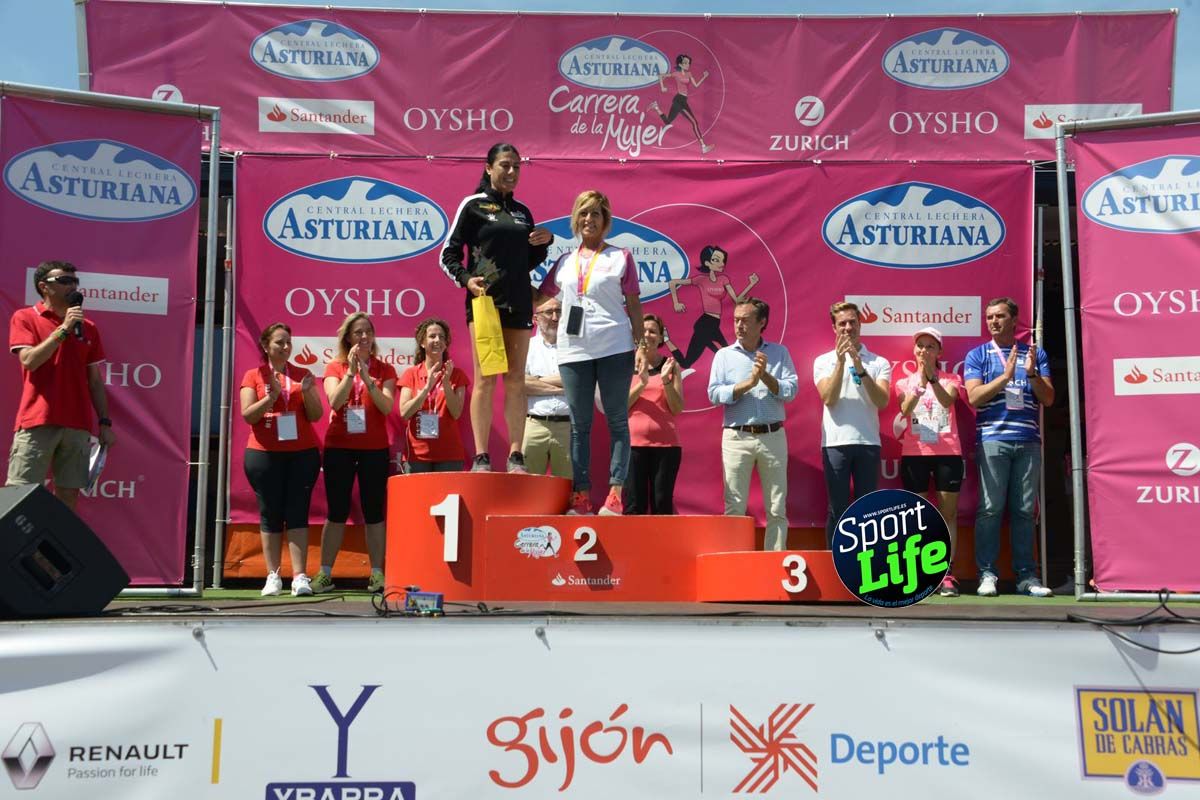 Carrera de la Mujer de Gijón entrega de premios 2