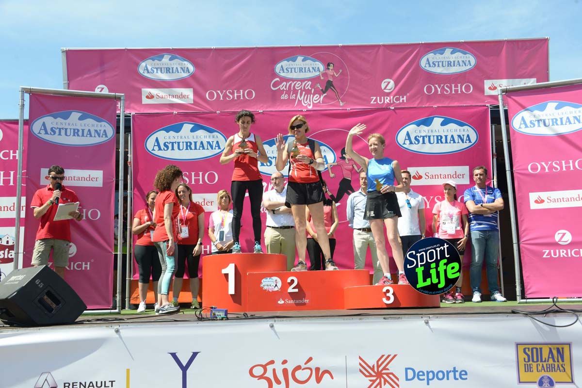 Carrera de la Mujer de Gijón entrega de premios 2