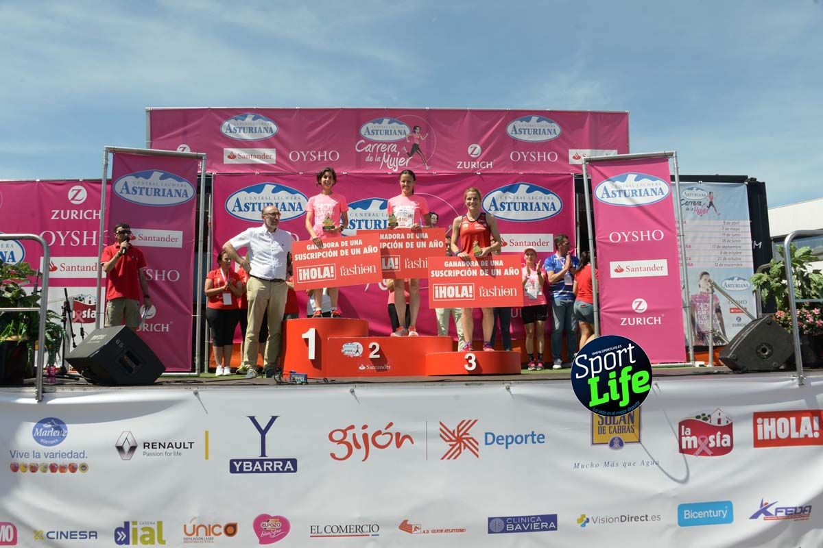 Carrera de la Mujer de Gijón entrega de premios 2