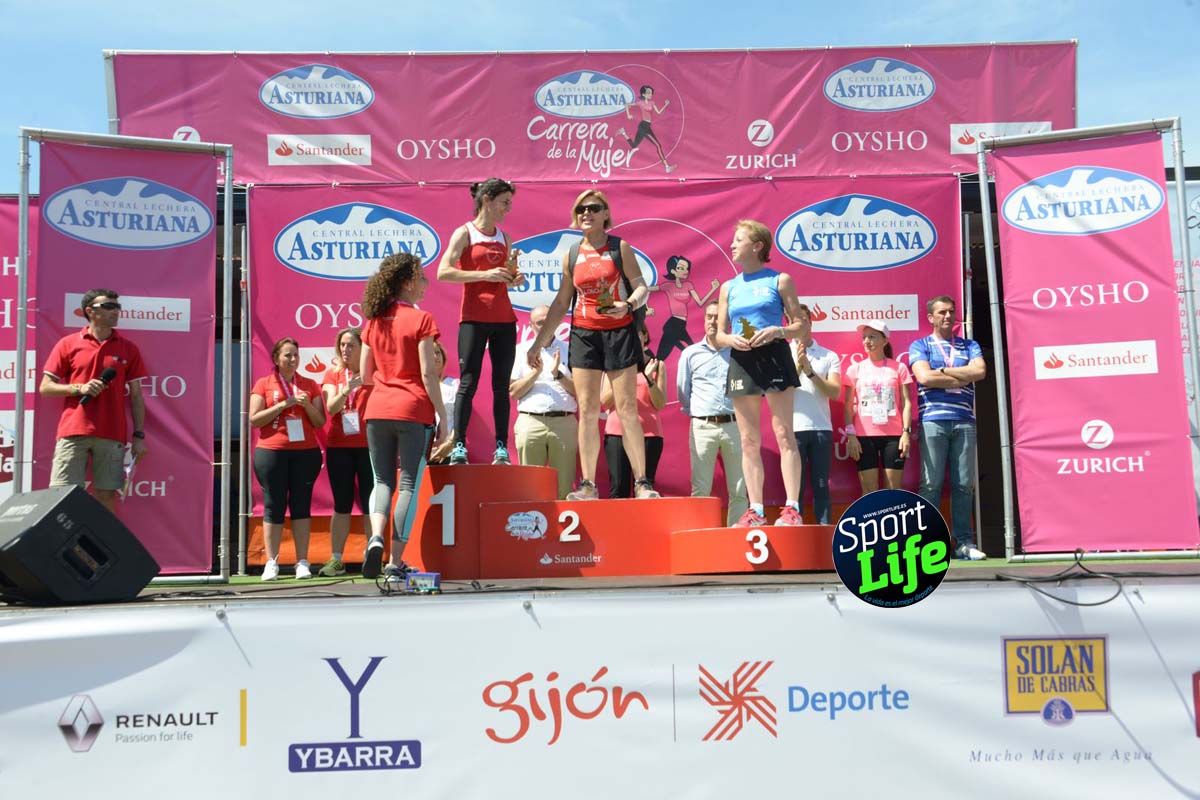 Carrera de la Mujer de Gijón entrega de premios 2