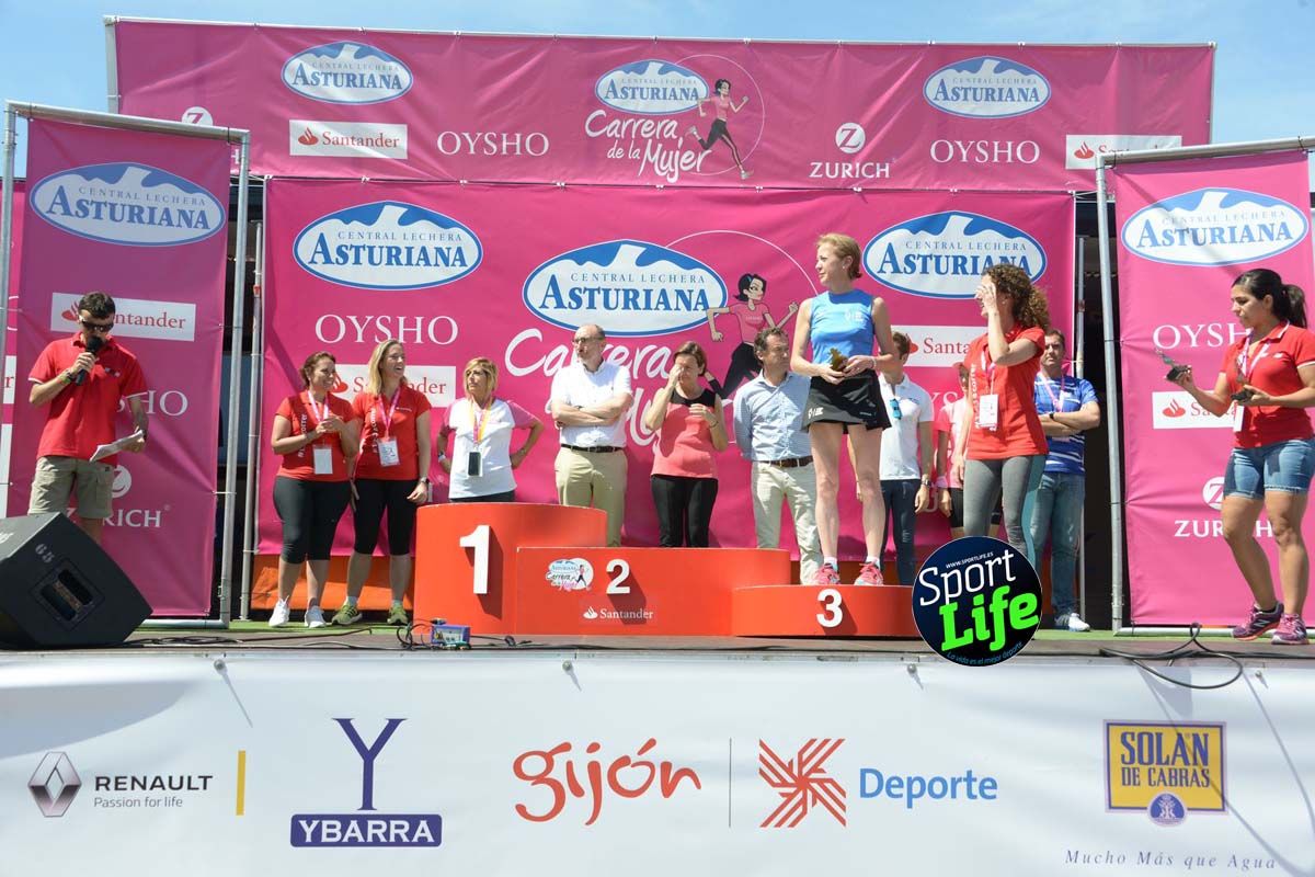 Carrera de la Mujer de Gijón entrega de premios 2
