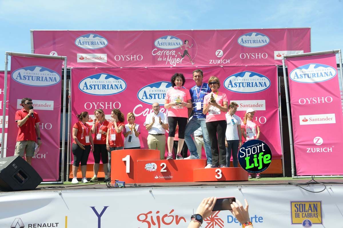 Carrera de la Mujer de Gijón entrega de premios 2