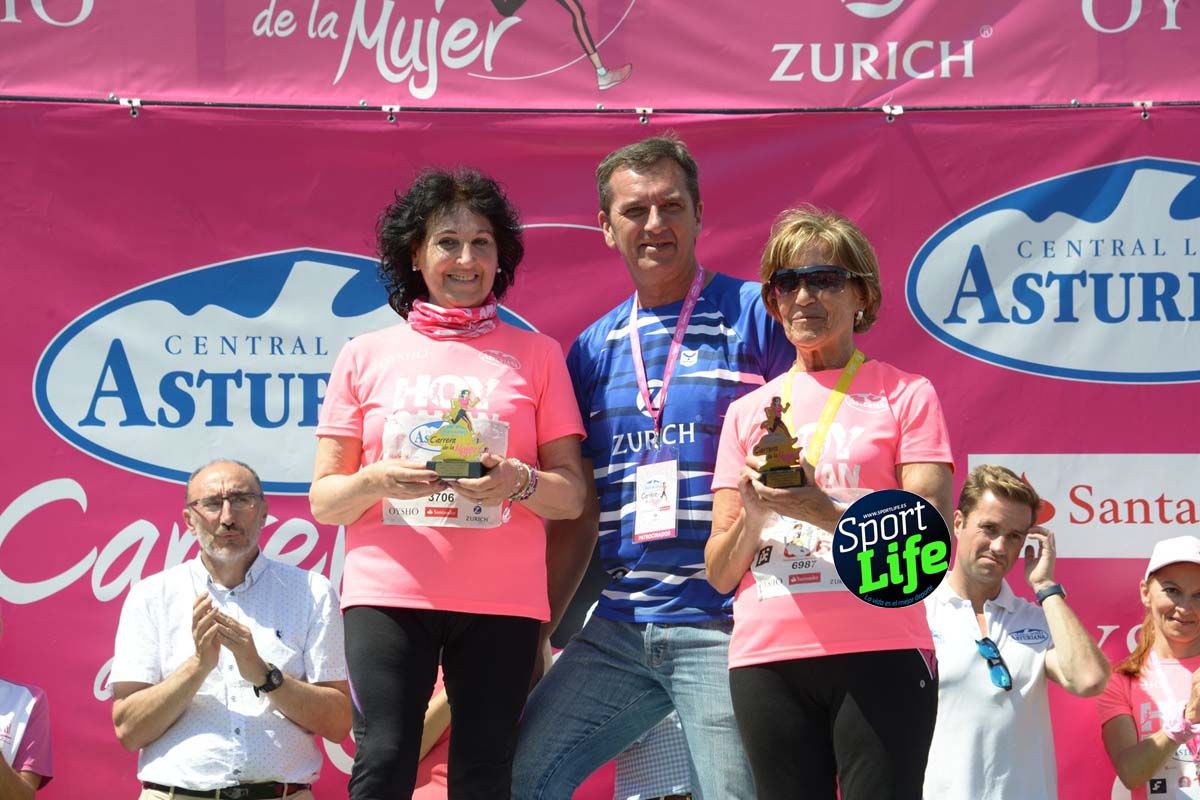 Carrera de la Mujer de Gijón entrega de premios 2