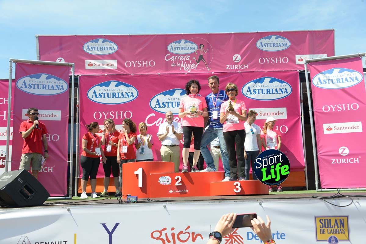 Carrera de la Mujer de Gijón entrega de premios 2