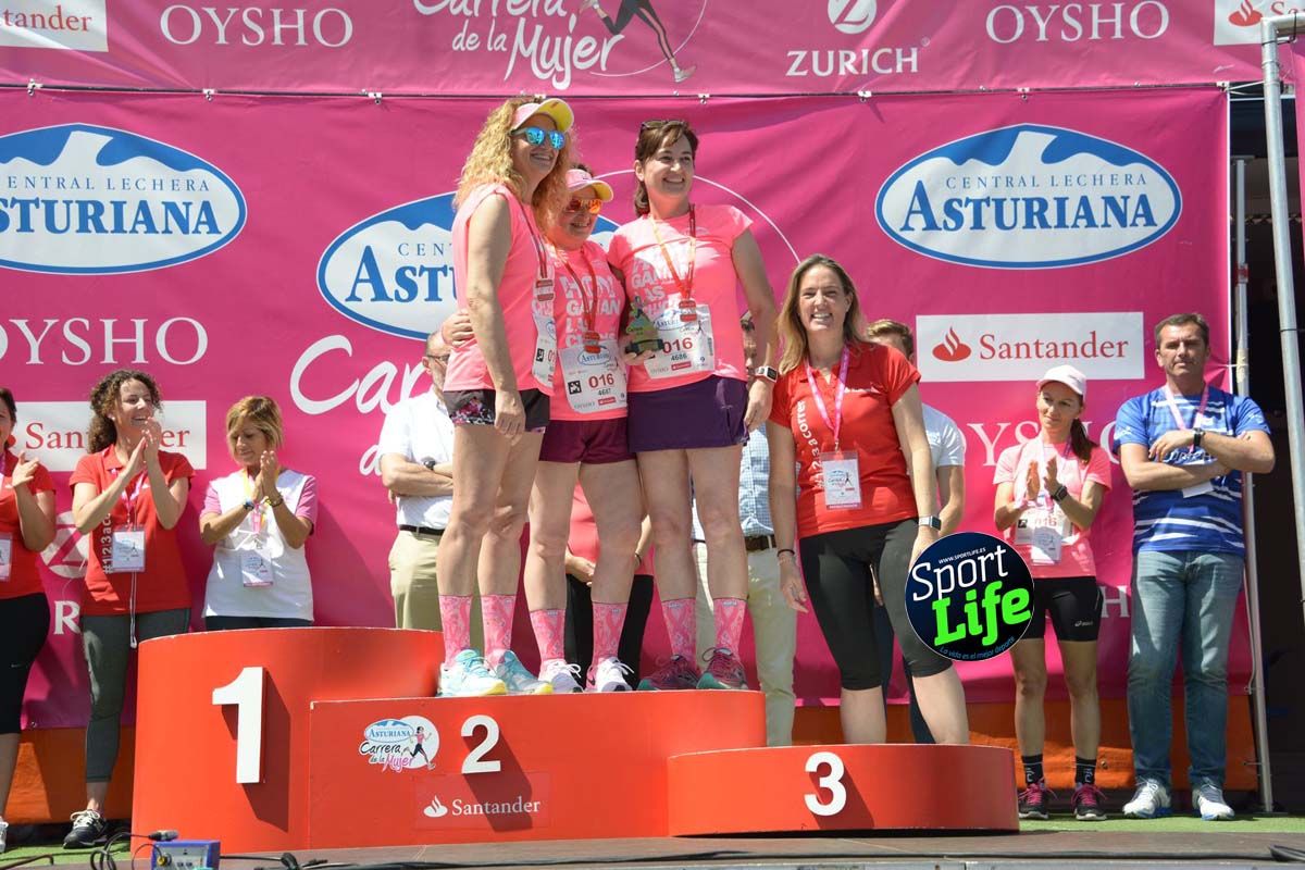 Carrera de la Mujer de Gijón entrega de premios 2