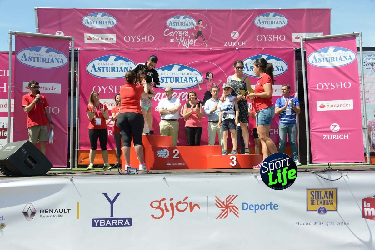 Carrera de la Mujer de Gijón entrega de premios 2