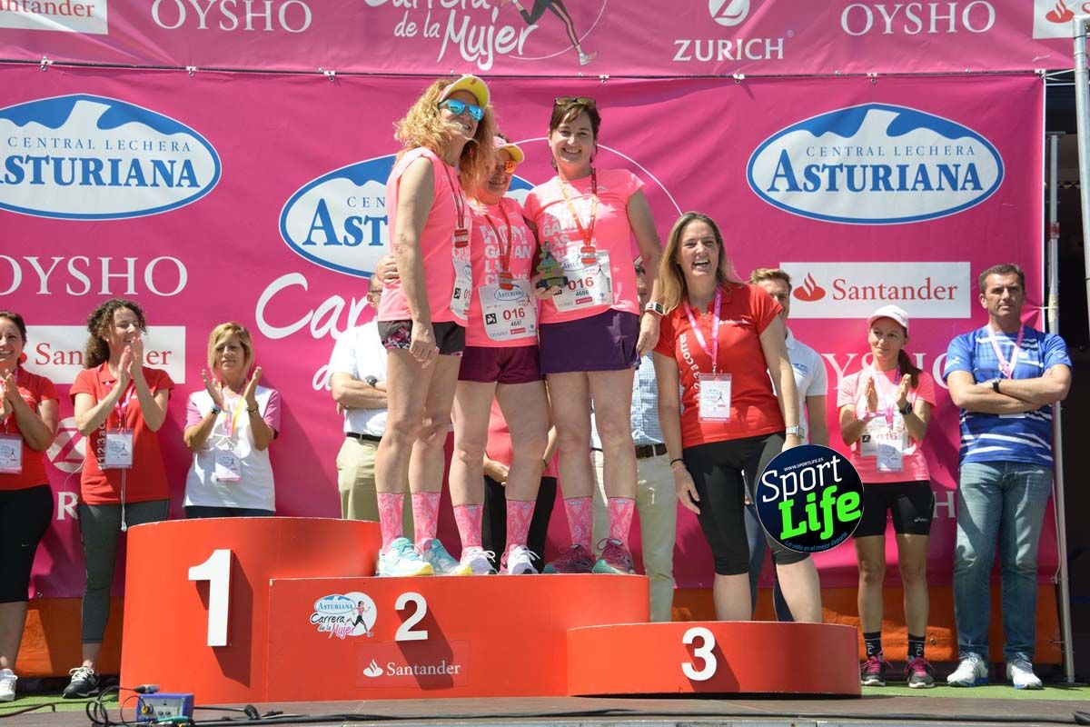 Carrera de la Mujer de Gijón entrega de premios 2