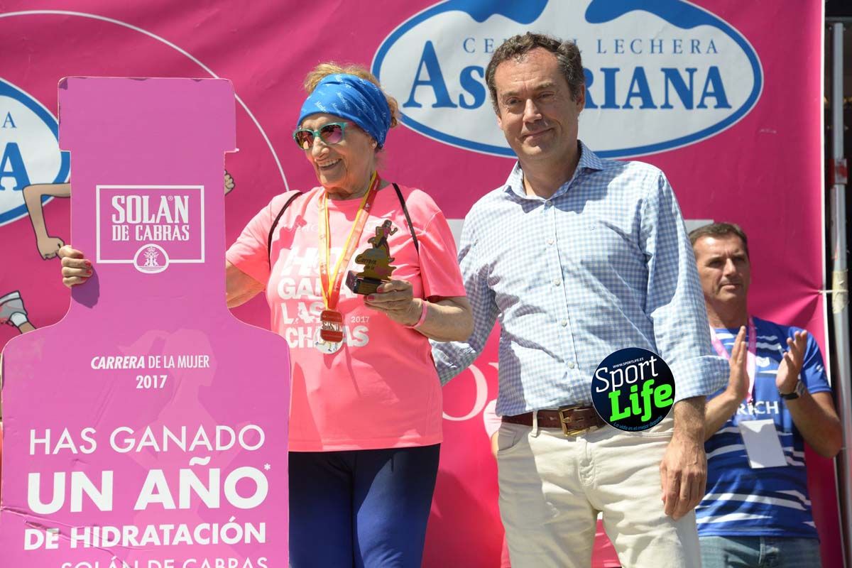 Carrera de la Mujer de Gijón entrega de premios 2