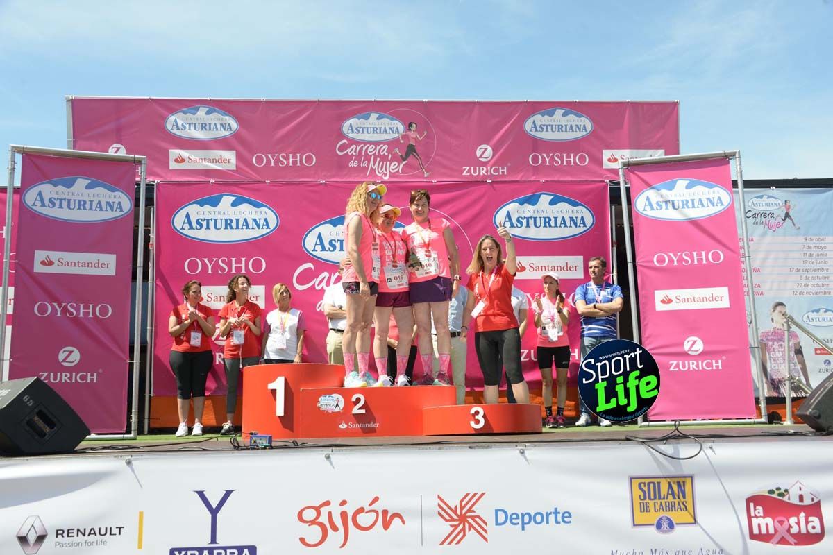 Carrera de la Mujer de Gijón entrega de premios 2