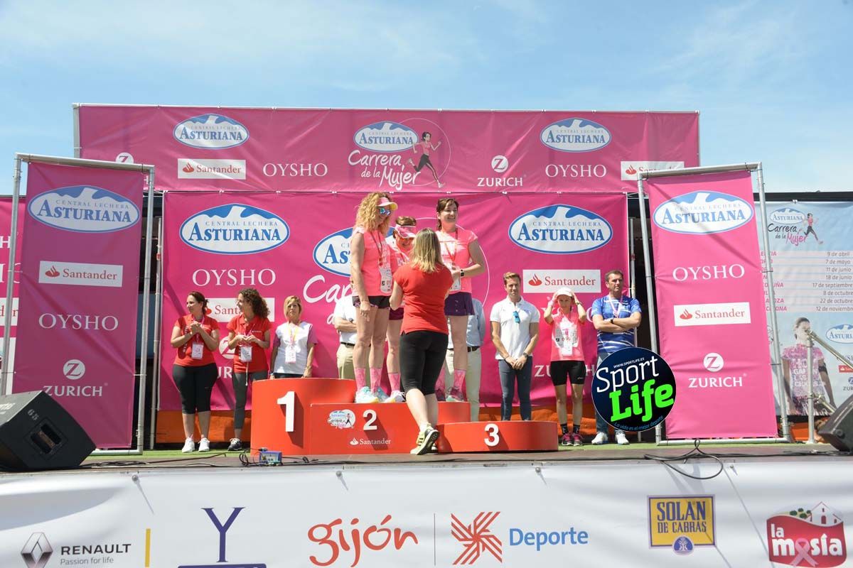 Carrera de la Mujer de Gijón entrega de premios 2