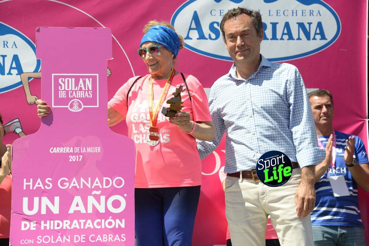 Carrera de la Mujer de Gijón entrega de premios 2