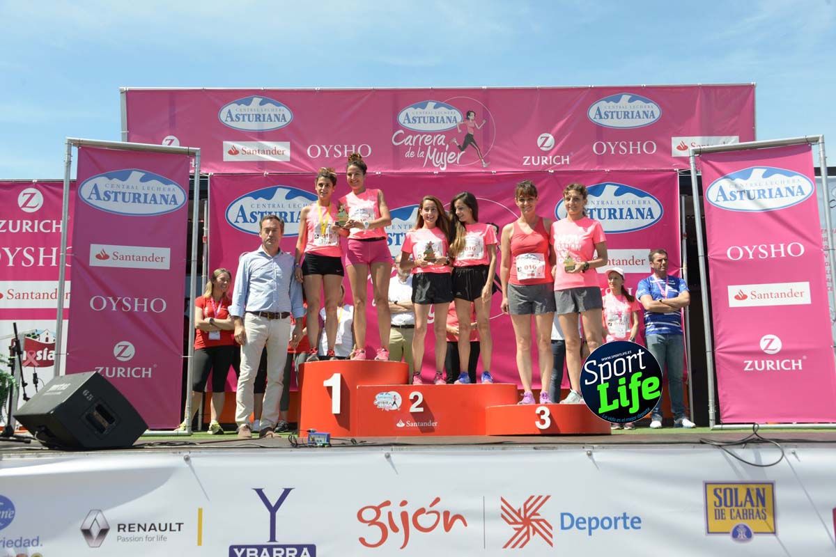 Carrera de la Mujer de Gijón entrega de premios 2
