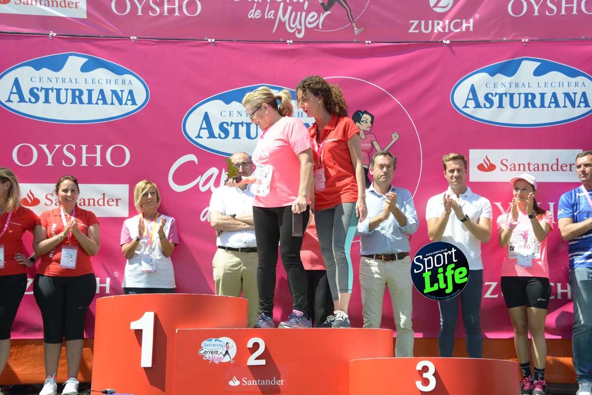 Carrera de la Mujer de Gijón entrega de premios 2