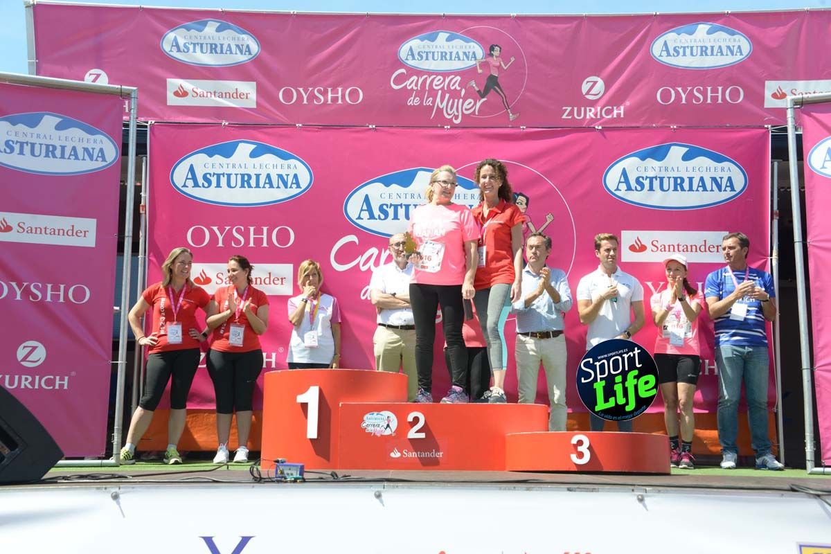 Carrera de la Mujer de Gijón entrega de premios 2
