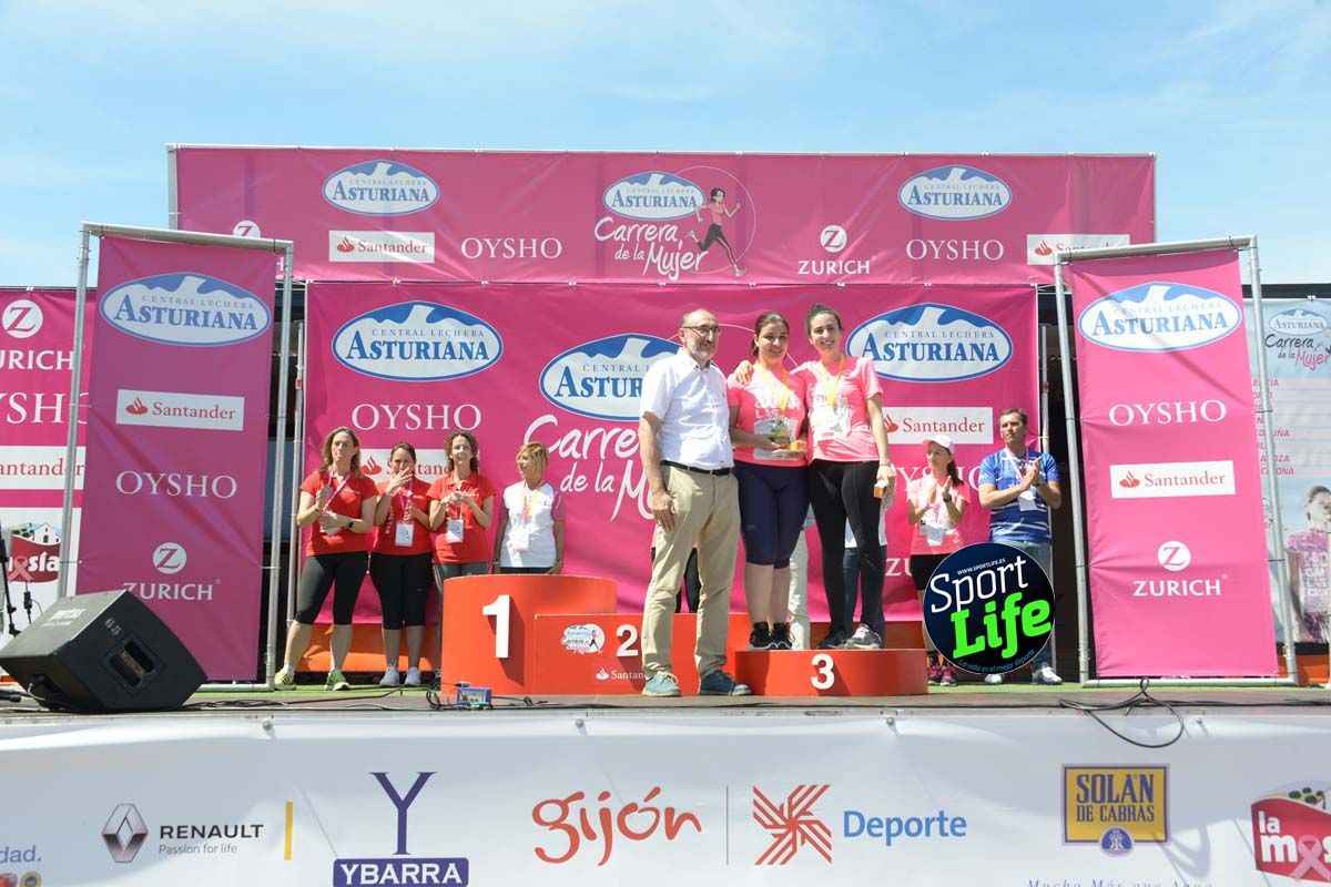 Carrera de la Mujer de Gijón entrega de premios 2