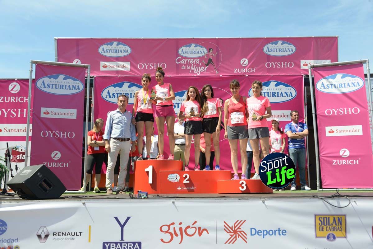 Carrera de la Mujer de Gijón entrega de premios 2