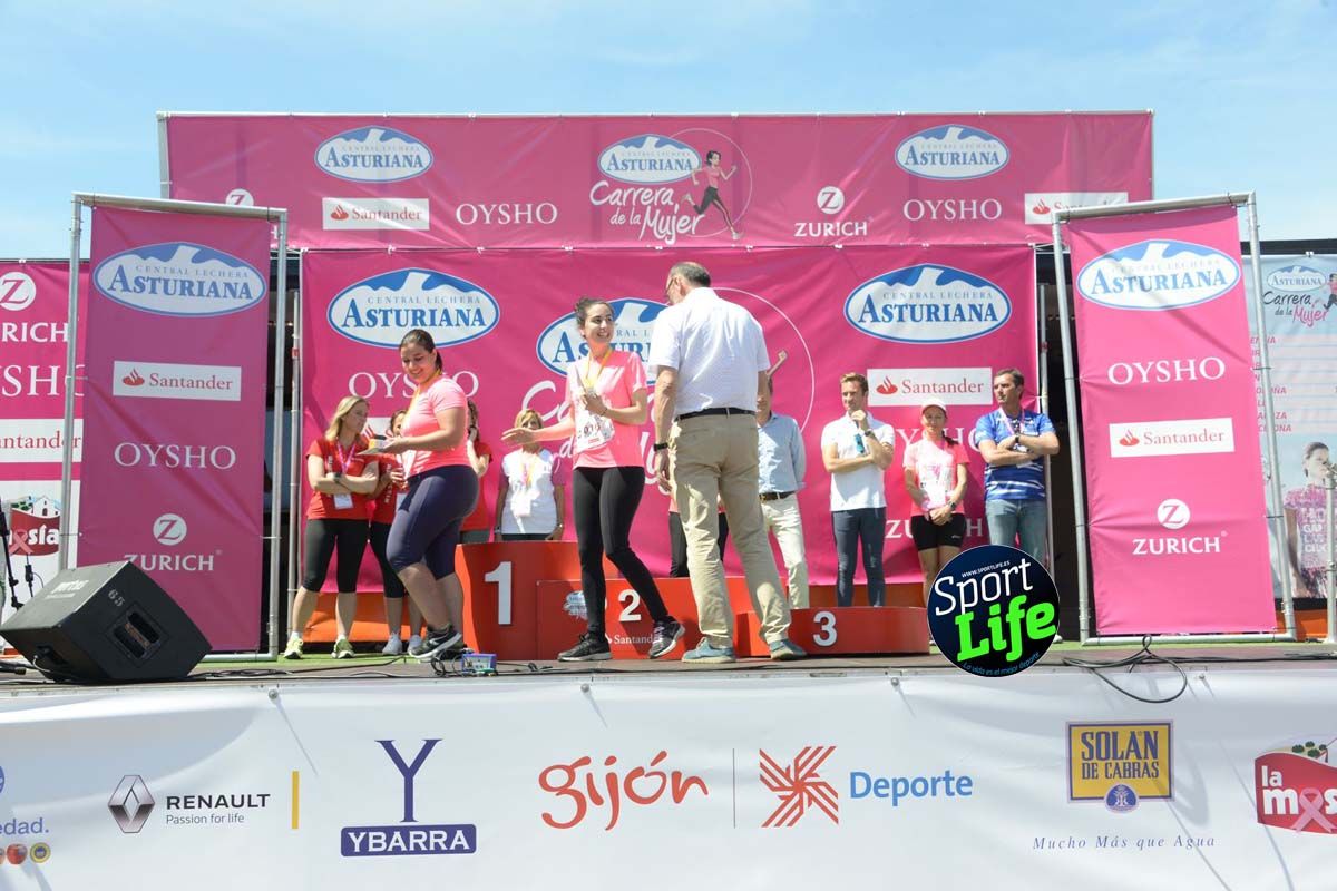 Carrera de la Mujer de Gijón entrega de premios 2