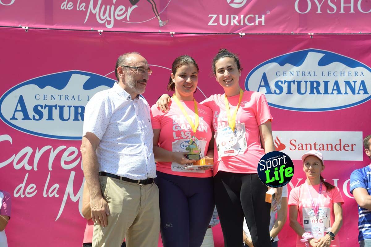 Carrera de la Mujer de Gijón entrega de premios 2