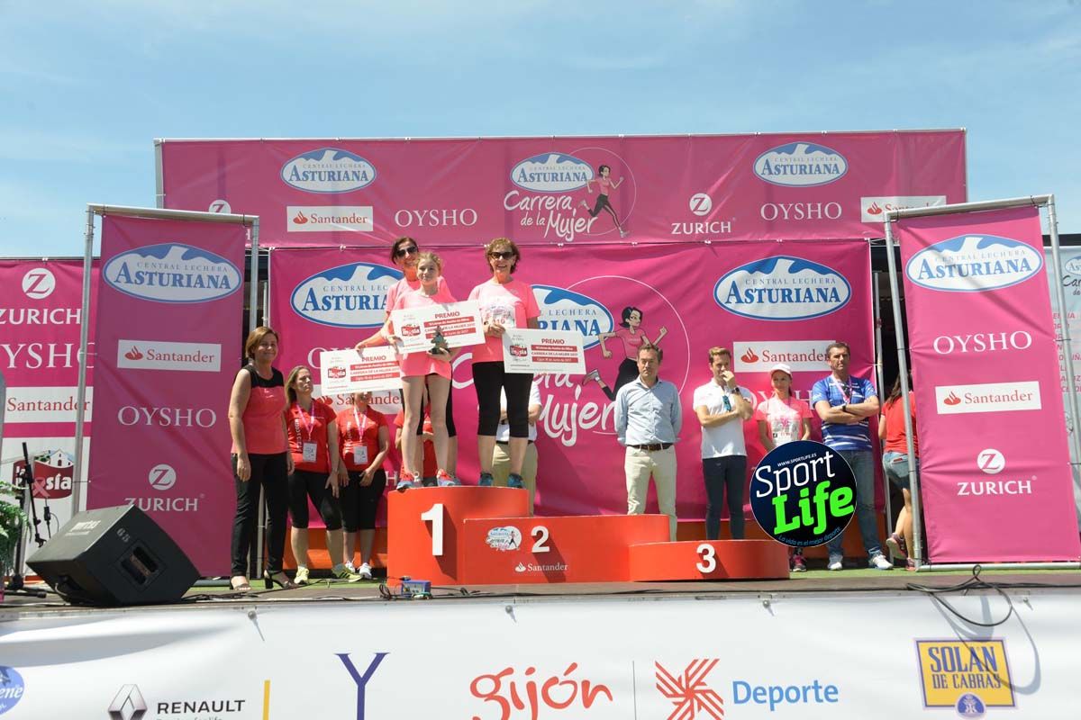 Carrera de la Mujer de Gijón entrega de premios 2