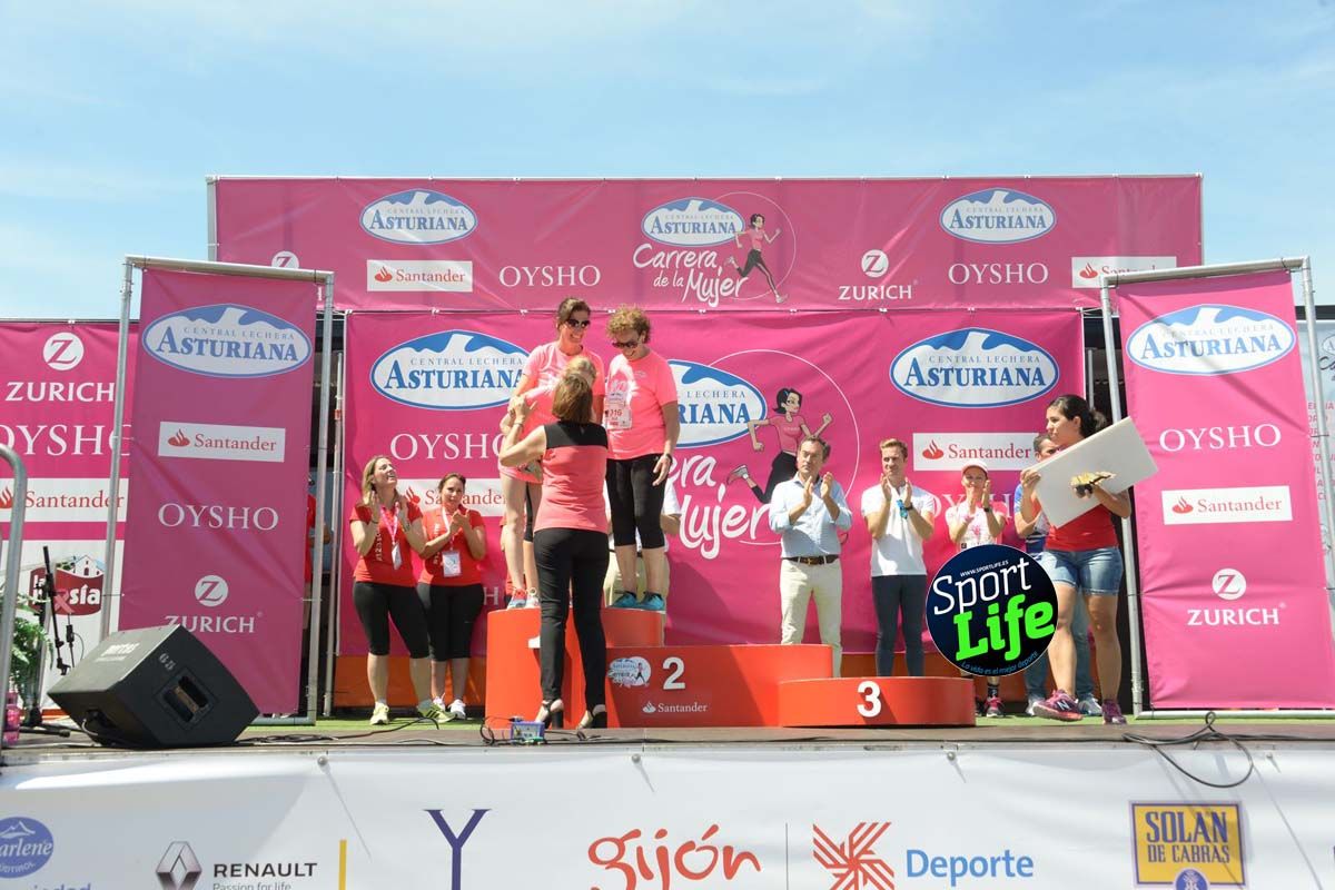 Carrera de la Mujer de Gijón entrega de premios 2