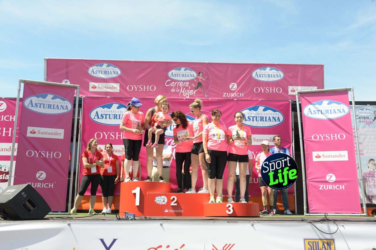 Carrera de la Mujer de Gijón entrega de premios 2
