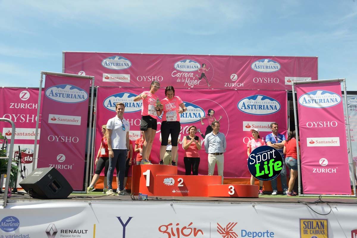 Carrera de la Mujer de Gijón entrega de premios 2