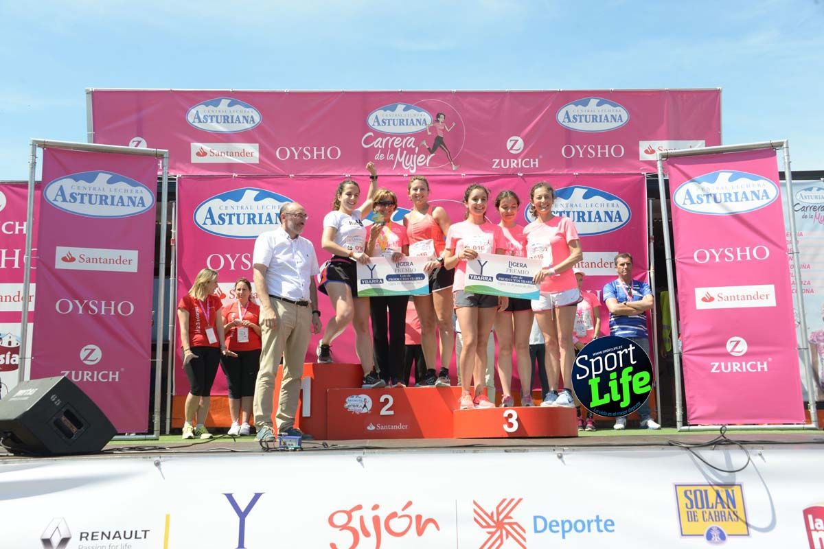 Carrera de la Mujer de Gijón entrega de premios 2